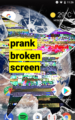 Скриншот приложения Broken Screen Crack Prank App - №4