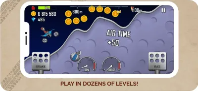 Скриншот приложения Hill Climb Racing - №3