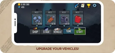 Скриншот приложения Hill Climb Racing - №4