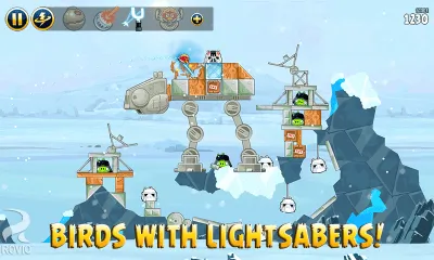 Скриншот приложения Angry Birds Star Wars - №2