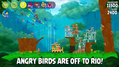 Скриншот приложения Angry Birds Rio - №1