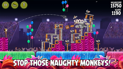 Скриншот приложения Angry Birds Rio - №2