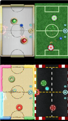 Скриншот приложения Glow Hockey 2 - №4