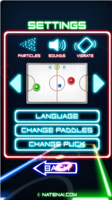 Скриншот приложения Glow Hockey 2 - №5