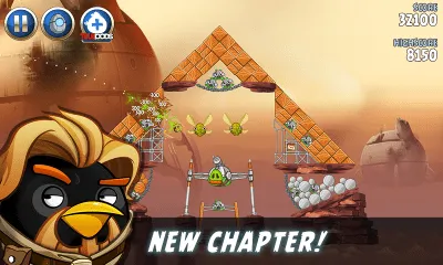 Скриншот приложения Angry Birds Star Wars II Free - №4