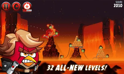 Скриншот приложения Angry Birds Star Wars II Free - №5