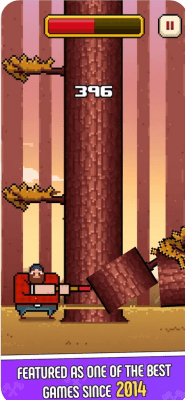 Скриншот приложения Timberman - №1