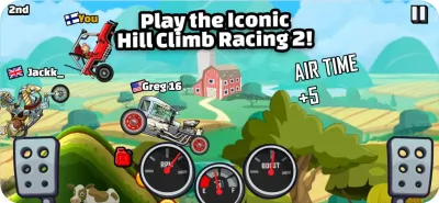 Скриншот приложения Hill Climb Racing 2 - №1