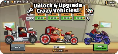 Скриншот приложения Hill Climb Racing 2 - №3