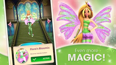 Скриншот приложения Winx Bloomix Quest - №2