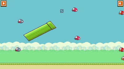 Скриншот приложения Flappy Pipe - №2