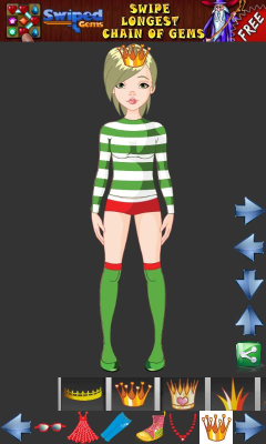 Скриншот приложения Одень принцессу - №3