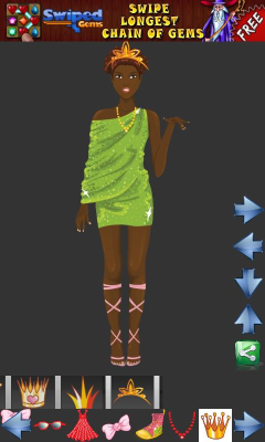 Скриншот приложения Одень принцессу - №7