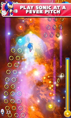 Скриншот приложения Sonic Jump Fever - №2