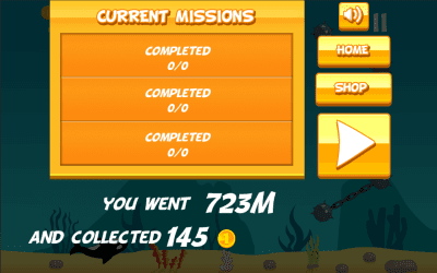 Скриншот приложения Killer Whale 2D Platform Game - №4