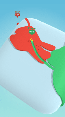 Скриншот приложения Paper.io 3D - №3