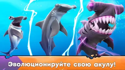 Скриншот приложения Hungry Shark Evolution - №3
