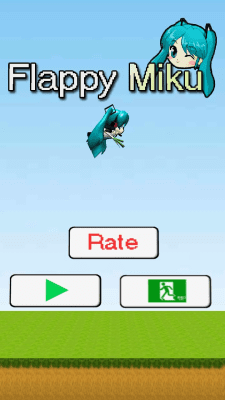 Скриншот приложения Miku Flappy Fly - №1