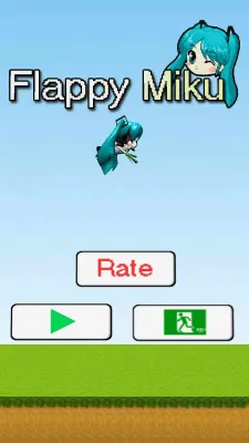 Скриншот приложения Miku Flappy Fly - №4