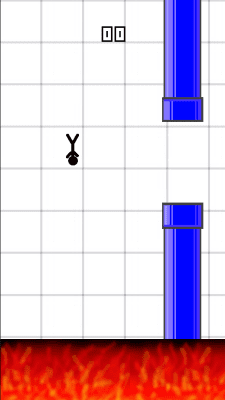 Скриншот приложения Floppy Stickman - №3