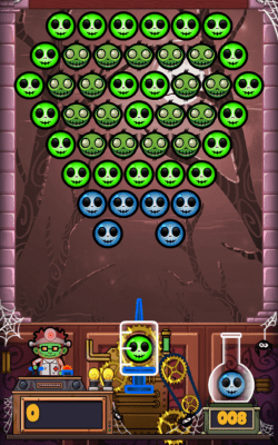 Скриншот приложения Doctor Bubble Halloween - №3