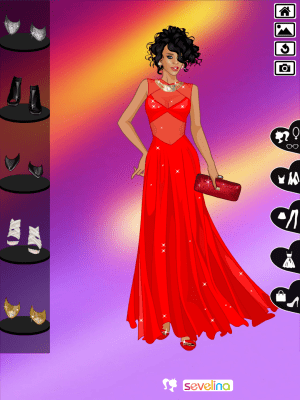 Скриншот приложения Rihanna Dress up game - №1