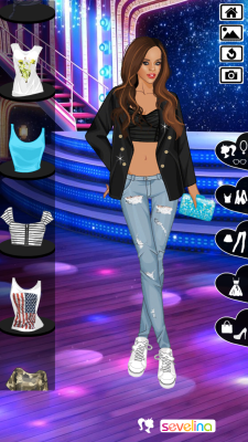 Скриншот приложения Rihanna Dress up game - №2