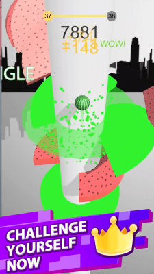 Скриншот приложения Helix Jump - №6