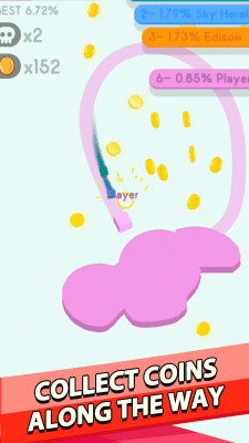 Скриншот приложения Paper.io 2 - №3