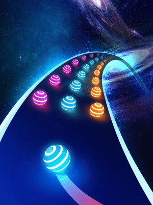 Скриншот приложения Dancing Road: Color Ball Run! - №4