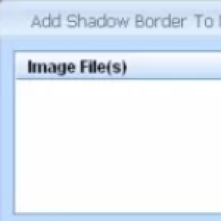 Add Shadow Border To Multiple Images скачать на Windows бесплатно