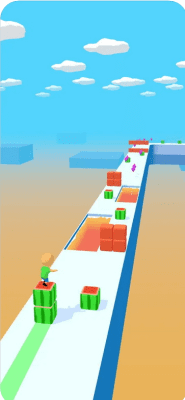 Скриншот приложения Cube Surfer‪! - №4