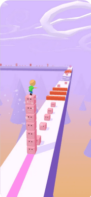 Скриншот приложения Cube Surfer‪! - №5