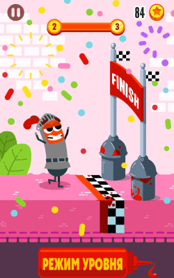 Скриншот приложения Беги, сосиска, беги! - №7