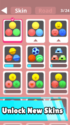 Скриншот приложения Color Road! - №5