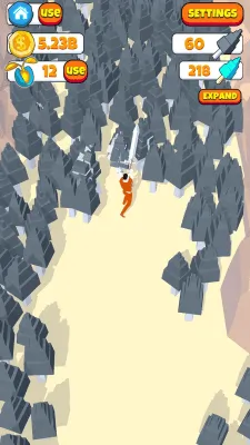 Скриншот приложения Idle Lumberjack 3D - №5