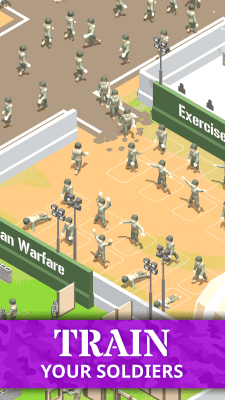 Скриншот приложения Idle Army Base - №2