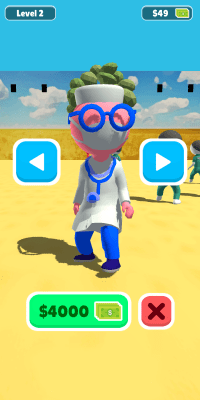 Скриншот приложения Игра в Кальмара 3D: Красный свет, Зеленый свет! - №3