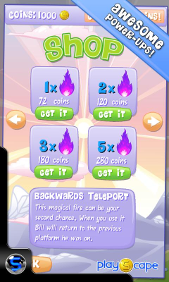 Скриншот приложения Билли Попрыгунчик - №5