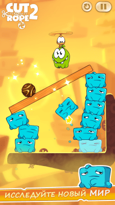 Скриншот приложения Cut the Rope 2 - №5