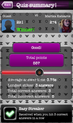 Скриншот приложения Модные Бренды: Угадай Логотип - №4