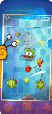 Скриншот приложения Cut the Rope: Experiments Free - №3
