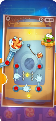 Скриншот приложения Cut the Rope: Experiments Free - №7
