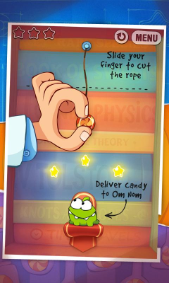 Скриншот приложения Cut the Rope: Experiments Free - №5
