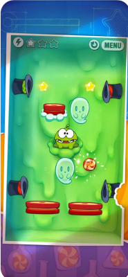 Скриншот приложения Cut the Rope: Experiments GOLD - №5