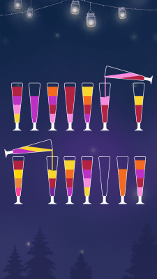 Скриншот приложения Водная Сортировка Головоломка - №5