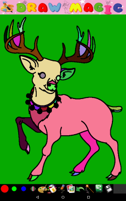 Скриншот приложения Новогодняя раскраска - №10