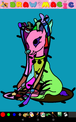 Скриншот приложения Новогодняя раскраска - №12