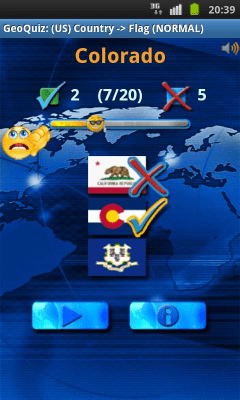 Скриншот приложения Geo Quiz - №5