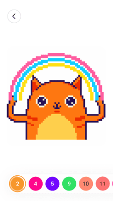 Скриншот приложения Раскраска по числам бесплатно - №5